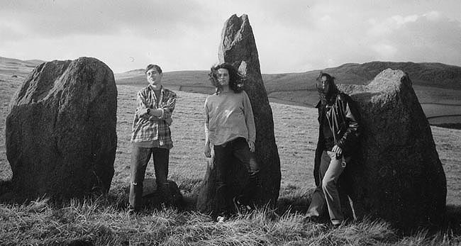 Skullflower (l to r): Matthew Bower, A. DiFranco, Stuart Dennison